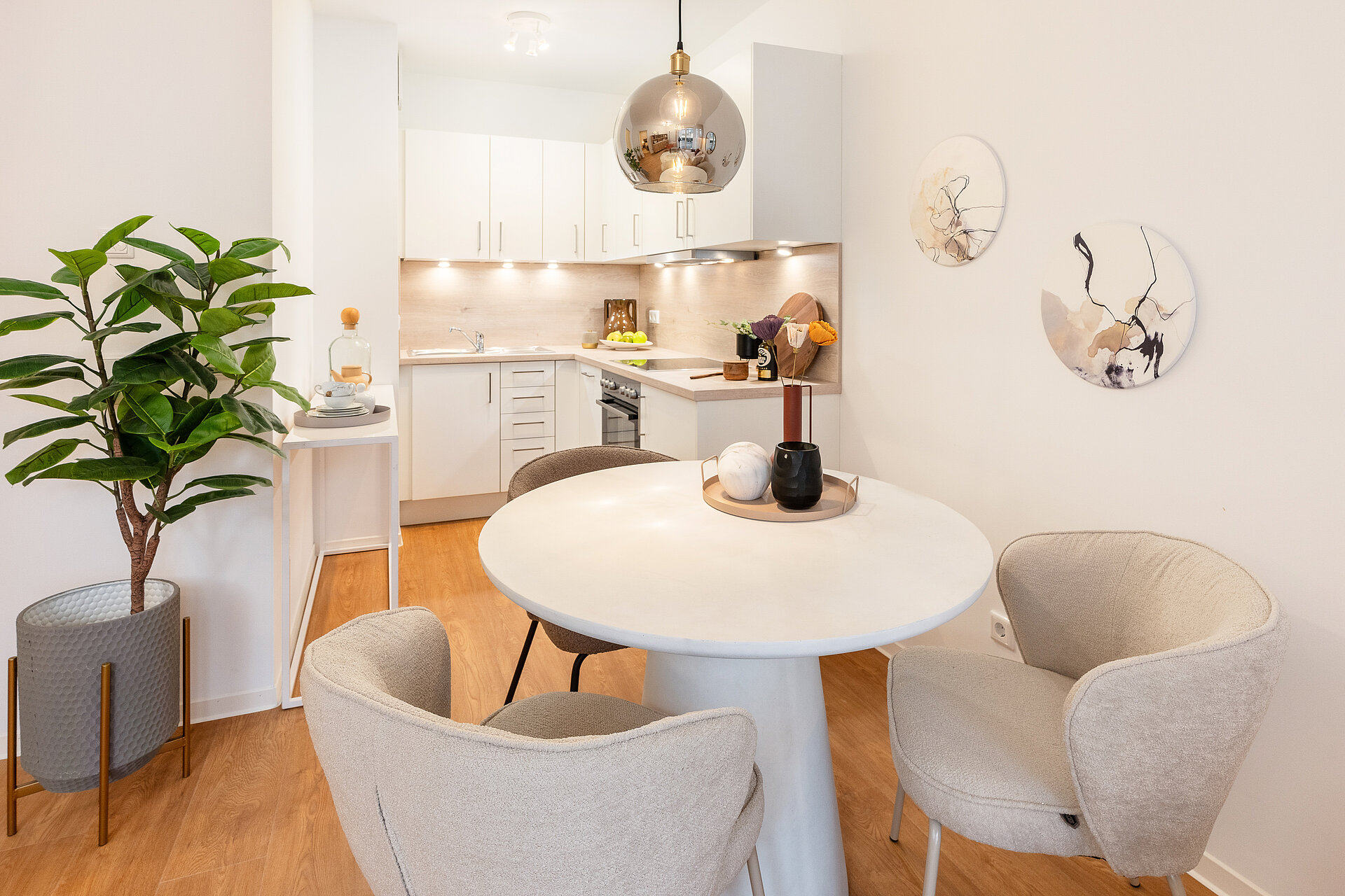 Koch- und Essbereich